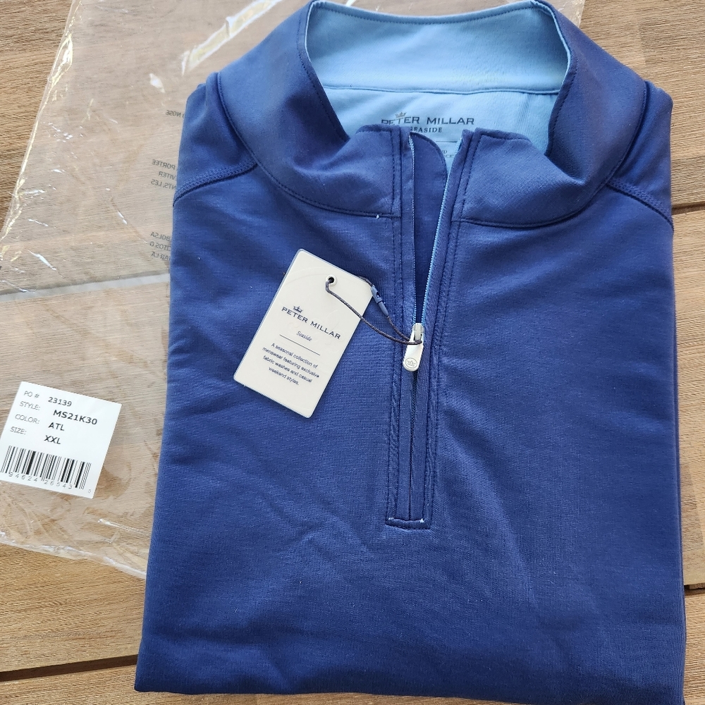 Peter Millar NWT Athletic Long Sleeve Shirt